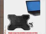 LB1 High Performance New Super Cooling Fan for Asus G750JX-DB71 17.3-Inch Laptop (Black) Aluminium