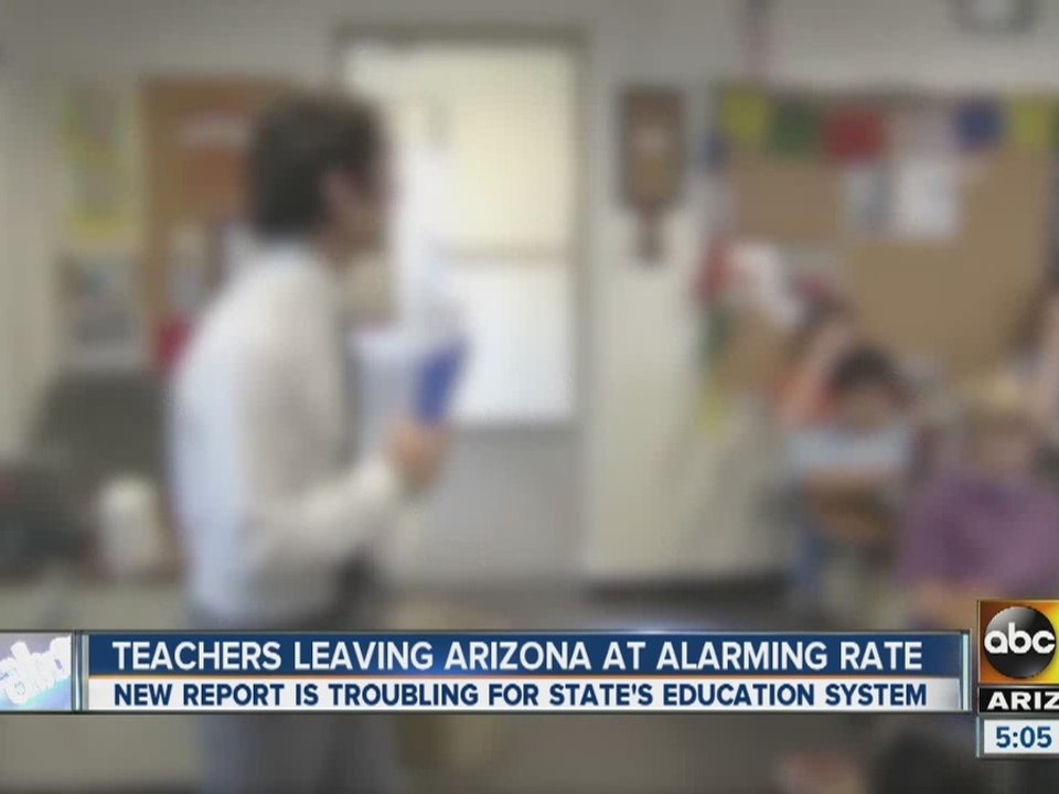 State report: Mass exodus of Arizona teachers expected in next 4 years