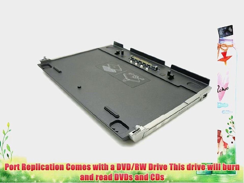 Genuine Dell KJ410 PR09S Media Base Dock Docking Station Base for Latitude