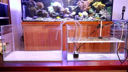 Sistema de reposição de agua docê.