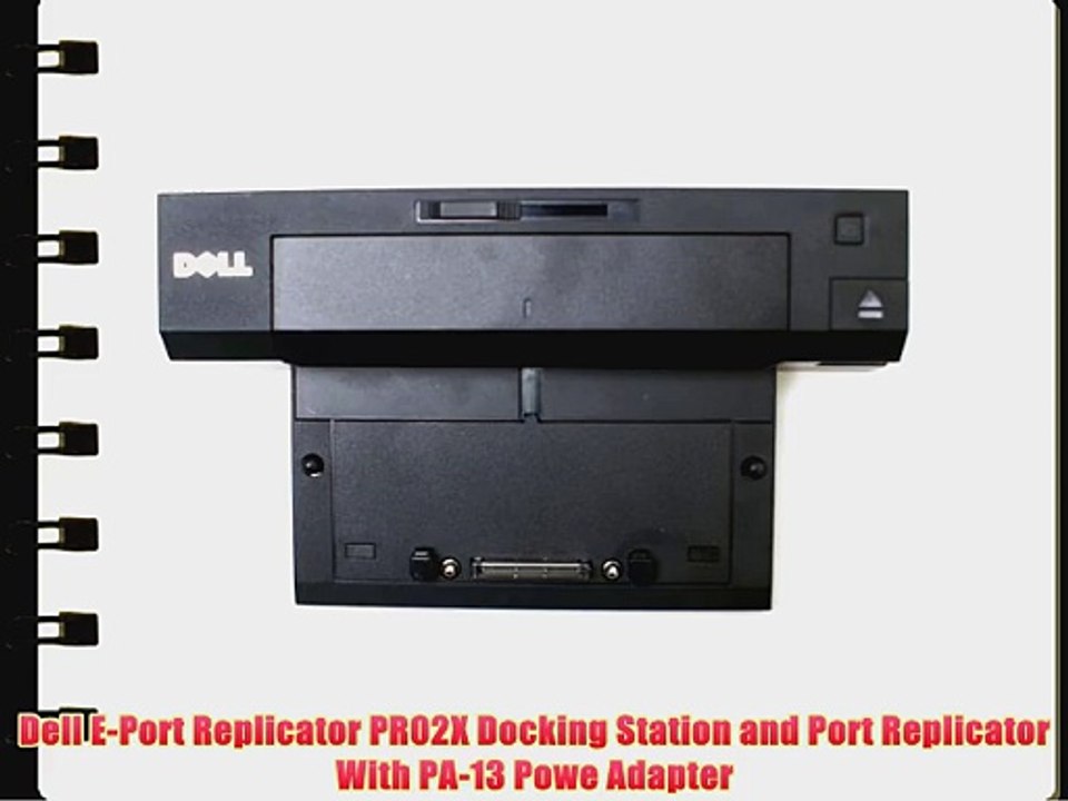 Genuine Dell E-Port Replicator PR02X Docking Station and Port Replicator With 130W PA Power