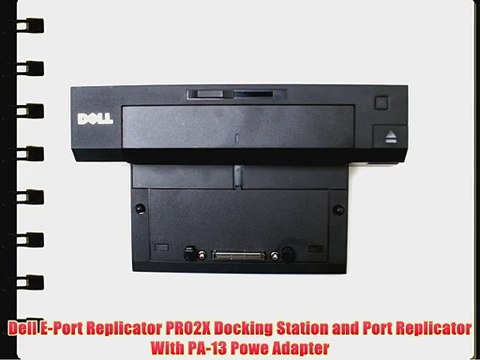 Genuine Dell E-Port Replicator PR02X Docking Station and Port Replicator With 130W PA Power