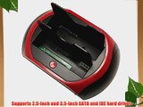 Sourcingbay Usb2.0 Dual HDD Docking IDE Sata ALL in 1 HDD Docking One Touch Backup   HUB