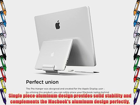 elago Pro Hanger for Mac - Laptop Shelf for iMac Thunderbolt and other Apple Displays