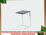 Adjustable Folding Desk Ideal for Viewing Laptops Eating Dinners Reading and Writing.(shipping