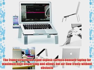 CYK Studio C-COOL Ergonomic Aluminium Laptop Cooling Stand for Macbook Laptops Notebook (Screen