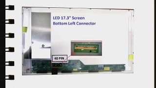 Dell INSPIRON 17R 5721 Laptop Screen 17.3 LED BOTTOM LEFT WXGA