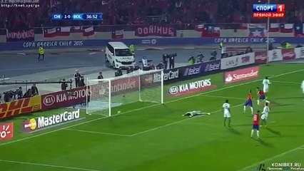 Chile: Alexis Sánchez marcó un golazo de 'palomita' tras iniciar una contra