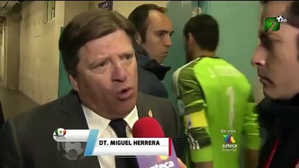 México: Miguel Herrera llamó "tonto" al árbitro que lo expulsó ante Ecuador (VIDEO)