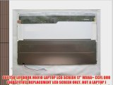 FUJITSU LIFEBOOK N6010 LAPTOP LCD SCREEN 17 WXGA  CCFL DUO (SUBSTITUTE REPLACEMENT LCD SCREEN