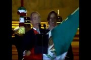 Grito y Juegos Pirotecnicos Ángel de la Independencia México Bicentenario 2010