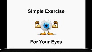 Simple Exercise For Helping You To Improve Eyesight - Natural Clear Vision Review