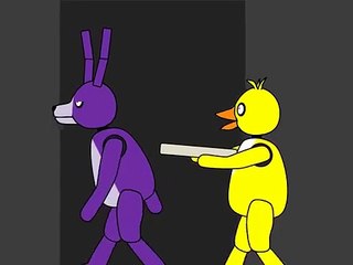 Bonnie and Chica Deliver a Pizza