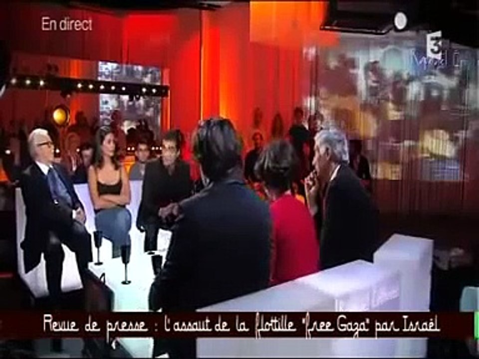 Clash Elisabeth Levy vs Roland Dumas