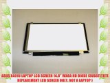 ASUS X401U LAPTOP LCD SCREEN 14.0 WXGA HD DIODE (SUBSTITUTE REPLACEMENT LCD SCREEN ONLY. NOT