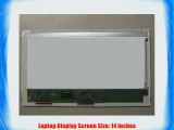 Toshiba Satellite M645-S4110 Laptop Screen 14 LED BOTTOM LEFT WXGA HD 1366x768