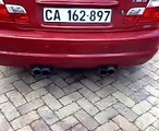 Imola Red BMW e46 M3 Exhaust Sound
