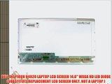 DELL INSPIRON N4020 LAPTOP LCD SCREEN 14.0 WXGA HD LED DIODE (SUBSTITUTE REPLACEMENT LCD SCREEN
