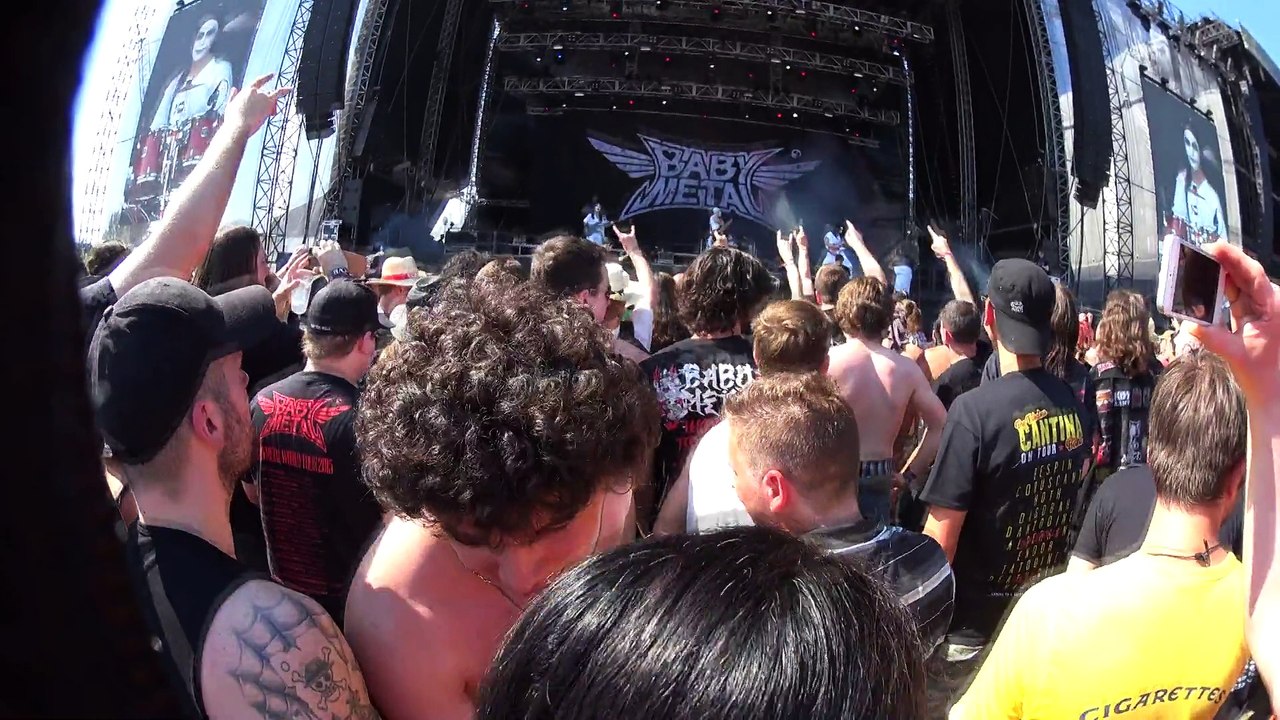 Vielen Dank,Wean! 06Juni2015 BM at ROCK IN VIENNA(HD) 3of7  Kami Band solo & CMIYC