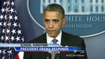 Newtown, Connecticut Shooting: Obama Tears up in Emotional Statement - ABC News
