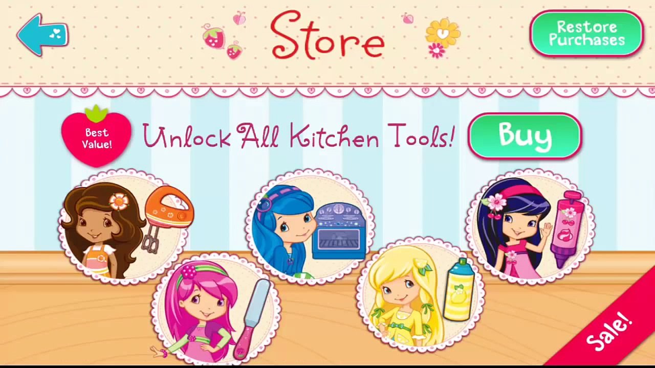 Strawberry Shortcake Bake Shop Princess Cake Games Part 1 # Best 2015