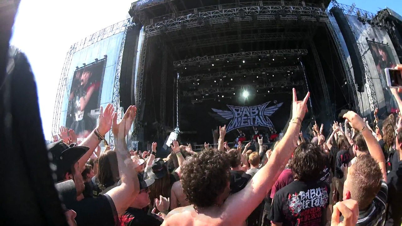 Vielen Dank,Wean! 06Juni2015 BM at ROCK IN VIENNA(HD) 4of7  Doki Doki Morning