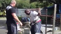 Strongman Training for worlds strongest man 2011  Jack & Felix