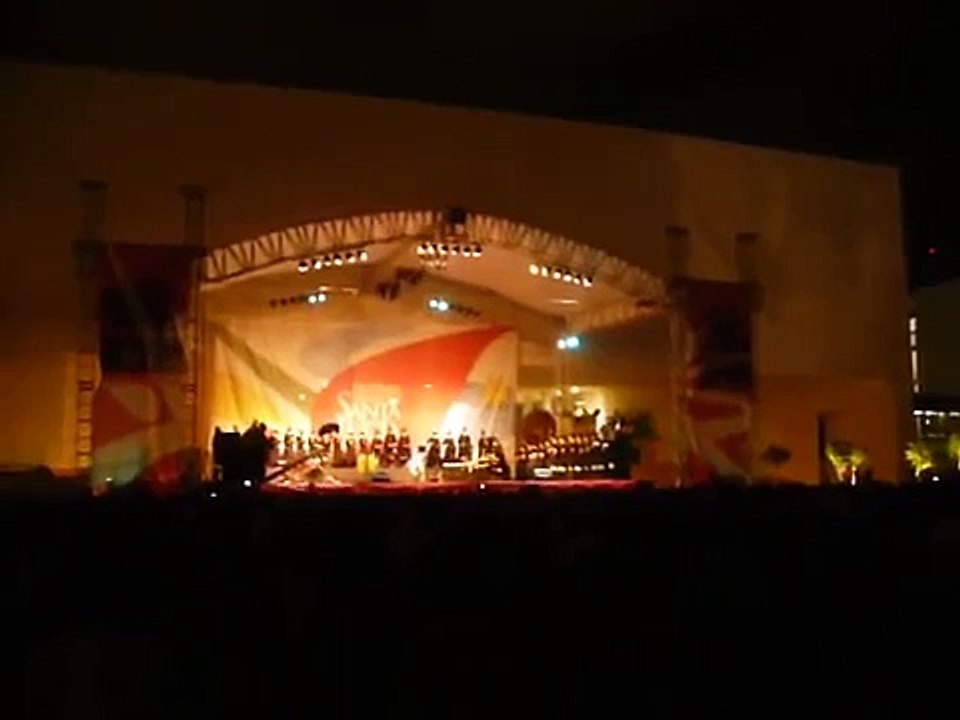 Banda de Gaitas de Pontevedra en el Festival Santa Lucia