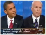 Jamie Lissow moderates McCain/Obama Debate