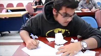 Student Cheating when teacher leave the class