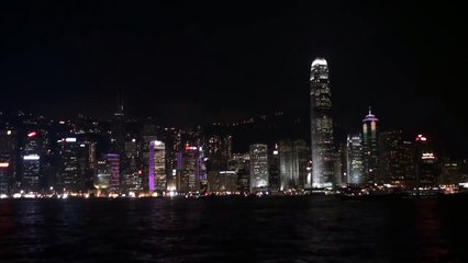 Hong Kong symphony of lights
