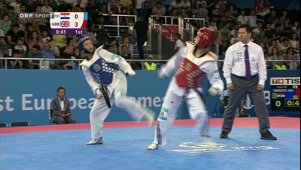 Ana Zaninović - borba za zlato (EI Baku 2015),...
