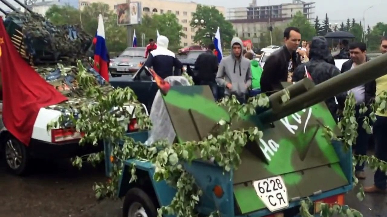 АВТОПРОБЕГ МИН ВОДЫ 9 МАЯ 2015