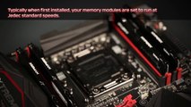 Automatically Overclock with HyperX FURY DDR4 memory