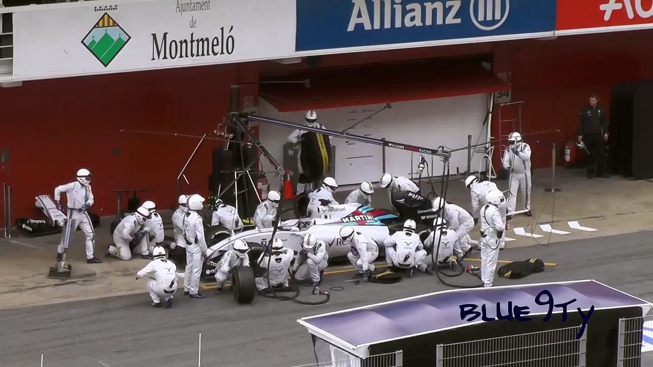 F1 2015 Barcelona Test Honda V6 Turbo Sound