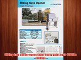 ALEKO® AC1500 Sliding Gate Opener Slide Gate Operator Motor