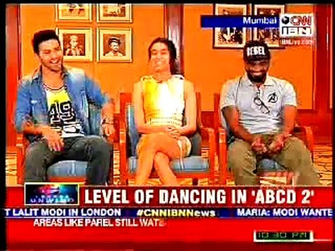 ABCD 2 Varun Dhawan, Shraddha Kapoor & Remo D Souza Interview -1
