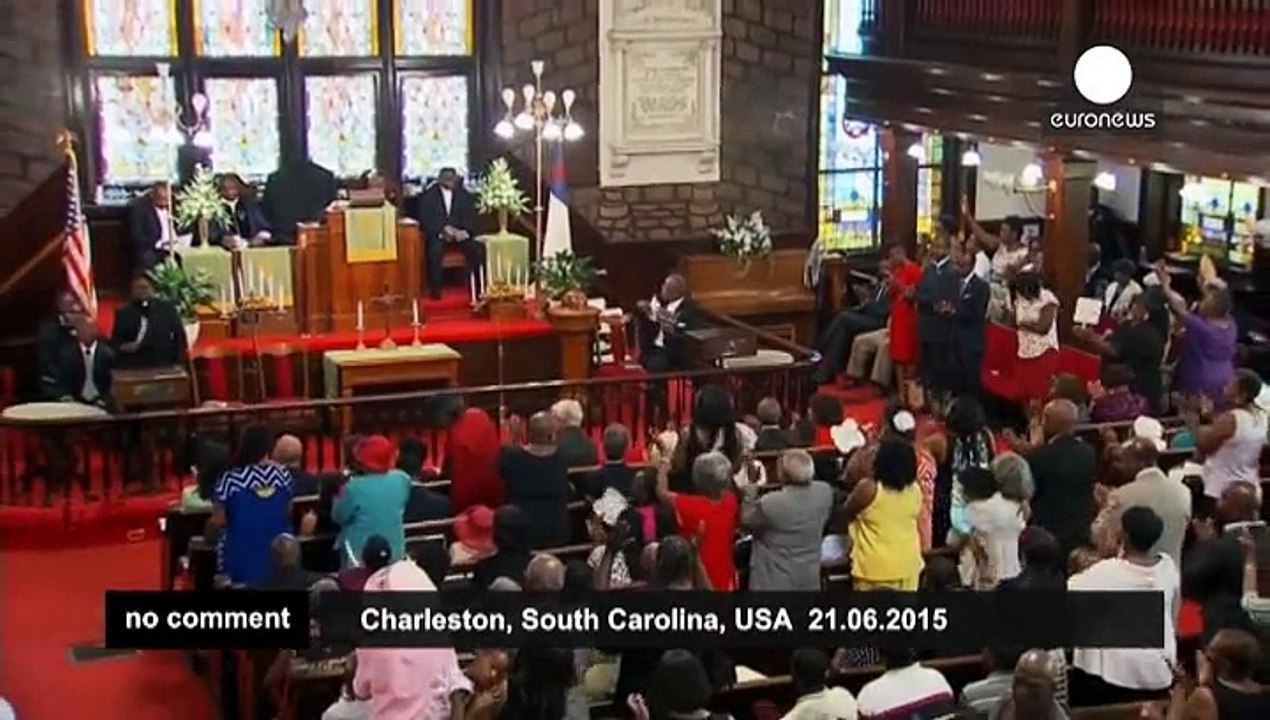 Memorial service in Charleston