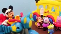 Mickey Mouse Clubhouse with Peppa Pig Minnie Mouse Superheroes Batman Ninja Turt