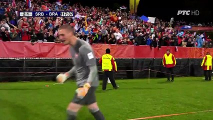 Nemanja Maksimovic 2:1 | Serbia - Brazil 20.06.2015 HD