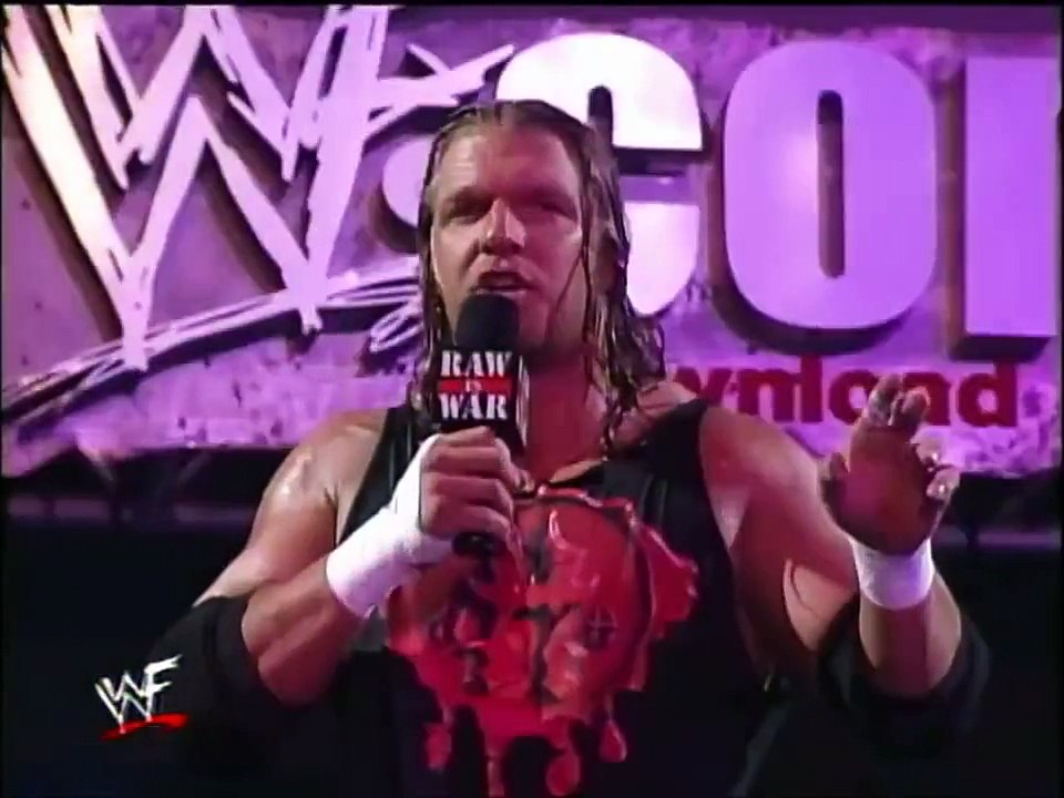 The Rock vs The Undertaker vs Triple H  HD