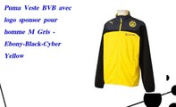 Puma Veste BVB avec logo sponsor pour homme M Gris