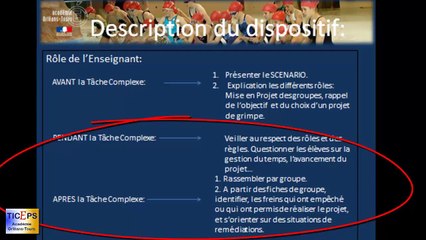 Tache complexe en escalade N4 LP