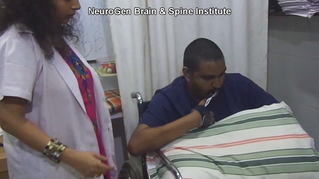 Stem Cell Therapy Treatment for Spinal Cord Injury c6 c7 by Dr Alok Sharma, Mumbai, India