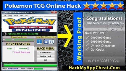 Where to Download Pokemon TCG Online Hack Gems and Energy - Pokemon TCG Online Unlock Characters and Gems Pirater