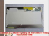 Brand New 15.6 WXGA Glossy Laptop LCD CCFL Screen For Compaq Presario CQ61-411WM