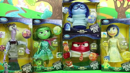 Disney Inside Out Deluxe Talking Toys Complete Set Opening Pixar Disney Store  DisneyToysFan