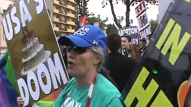 Westboro Baptist Church Protests In Glendale - Shirley Phelps-Roper