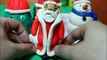 Funny Elf & Snowman Eggs Santa Claus Play Doh