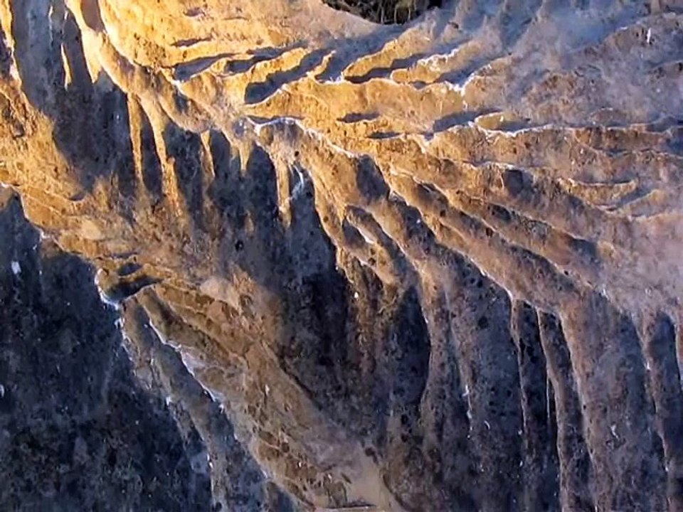 L'érosion par la gravité des roches